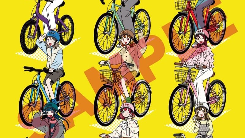 Aqours dan Love Live! Sunshine!! Rilis Poster Kolaborasi Edukasi Helm Sepeda di Numazu